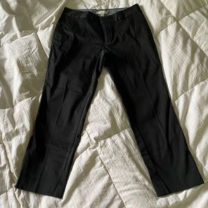 Banana Republic Crop Pants Black Stretch